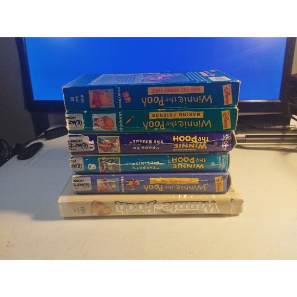 Winnie The Pooh VHS Lot of 6 - Disney - Picture 3 of 7